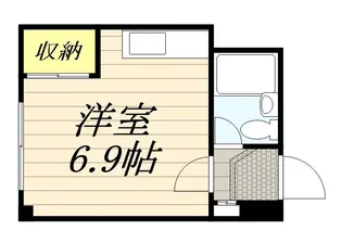福住ビル【203号室】の間取り