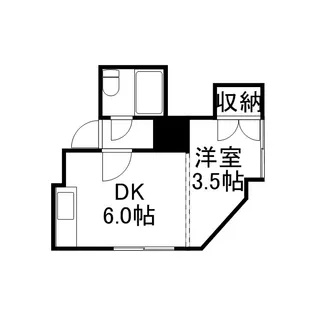メゾン札幌N26W5【00307号室】の間取り