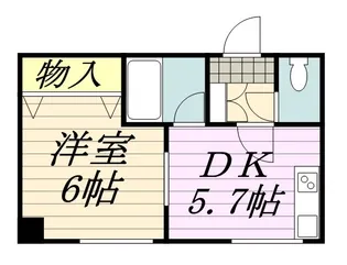 マーベラス【0205号室】の間取り