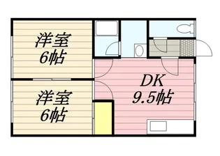 ライフ38【0101号室】の間取り