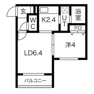 レラステージ26【4階】の間取り