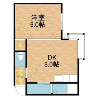 シャトリエ元町【010号室】の間取り