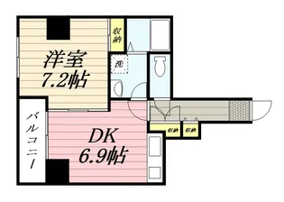 メゾンド東麻生【101号室】の間取り