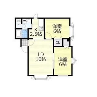 ニューフロンティア【102号室】の間取り