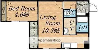ネクステージ麻生【1階】の間取り