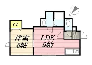 ノースヴィラ【106号室】の間取り