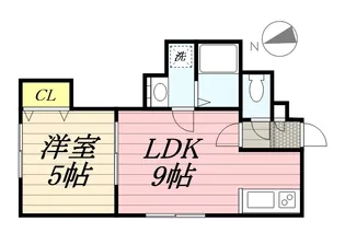 シャルルロワ【2階】の間取り