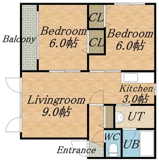 TU・MS【0101号室】の間取り