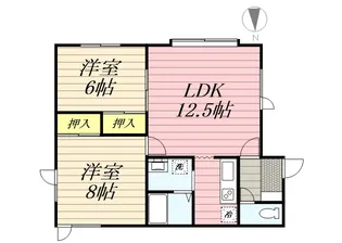 ファミール222【201号室】の間取り
