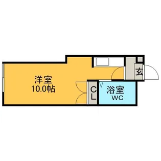 N213ハイツ【4階】の間取り