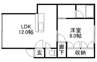 ソシアルトミイNO.75【0007号室】の間取り