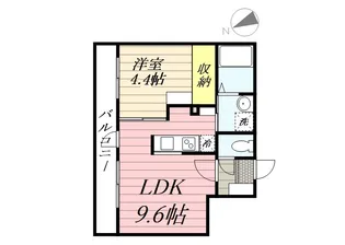 IMMUTABLE1【2階】の間取り
