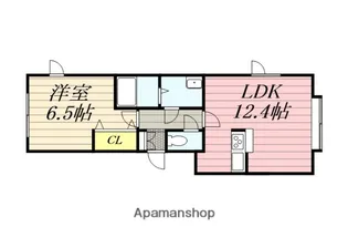 グランドフラワー【1階】の間取り