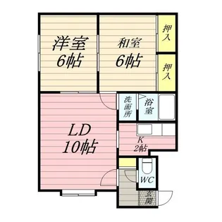 パレーシャル37【0202号室】の間取り