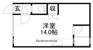 マンションナガタ【102号室】の間取り