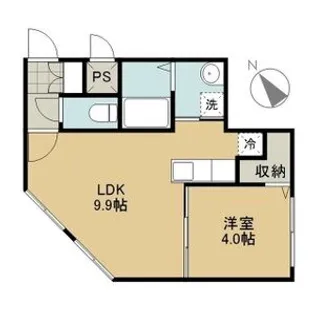 ルナポーザ【4階】の間取り