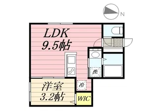 ASTAGE麻生(アステージアサブ)【2階】の間取り