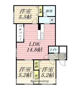 メニーズコート新道東タワー【401号室】の間取り