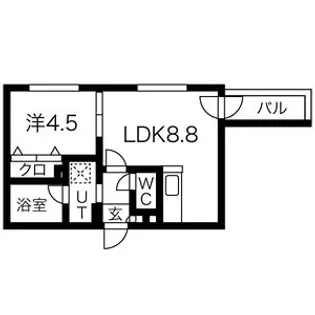 ル・ファール元町グランデ【3階】の間取り