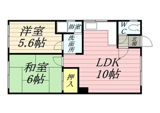 コーポ駒形【2階】の間取り