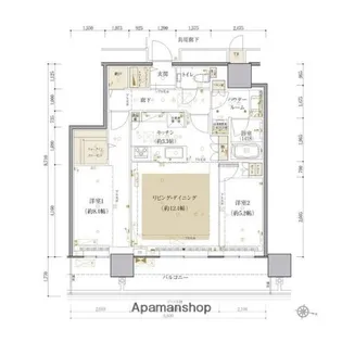 ONE札幌ステーションタワー【43階】の間取り