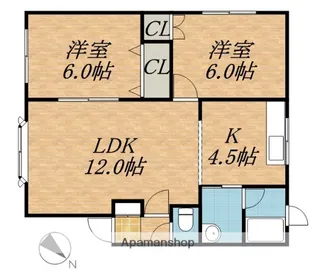 マンション和光【301号室】の間取り