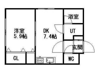 ドリームパスポート【2階】の間取り