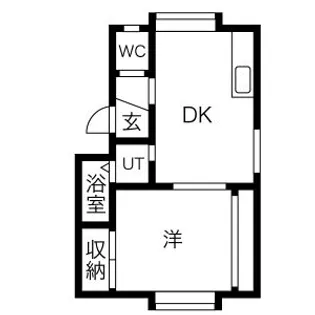 レインボーハウス24【202号室】の間取り