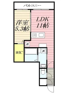 ビッグレジデンス北32条【1階】の間取り