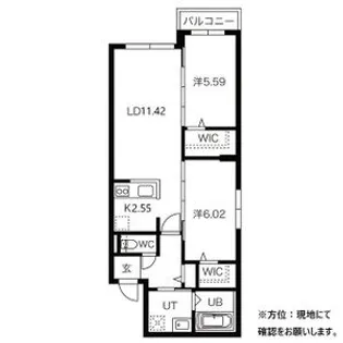 GATO ASSORTI(ガトーアソルティ)【3階】の間取り