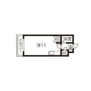 キャンパスビレッジ【203号室】の間取り