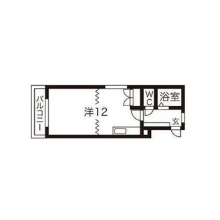 キャンパスビレッジ【501号室】の間取り