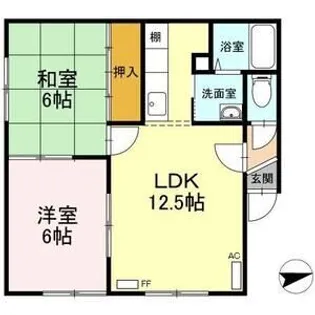 リンデン27【1階】の間取り