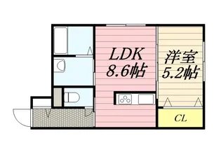 グレイス スクエア【3階】の間取り
