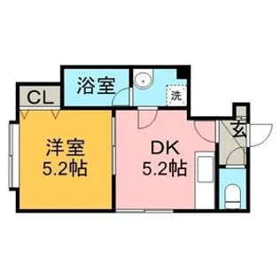 ステージN20Ⅰ【105号室】の間取り