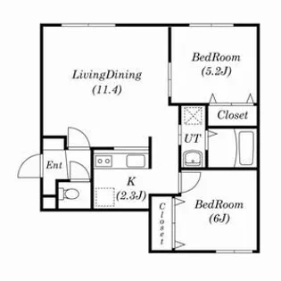 SOLAIE N36(ソライエ N36)【301号室号室】の間取り