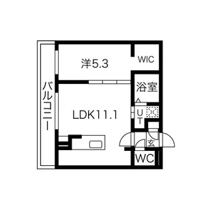 DOMINION N27(ドミニオンN27)【4階】の間取り