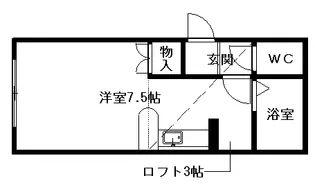 アセット21北36条【101号室】の間取り