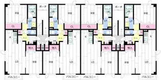 AーDASH 1ST【203号室】の間取り