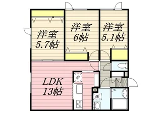 グランパ81【202号室】の間取り