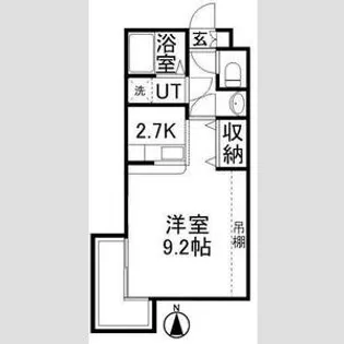 テラ元町【403号室号室】の間取り
