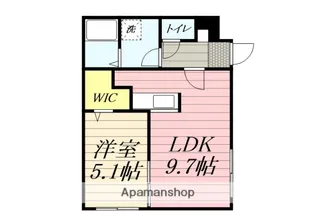 J−ECOA北27条【4階】の間取り