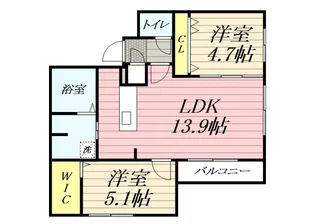 BASE N33【2階】の間取り