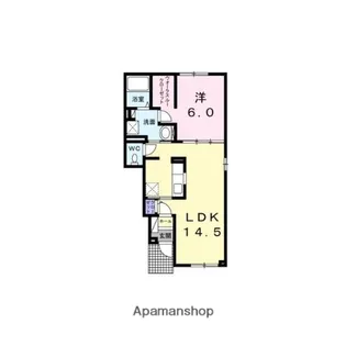 プルーリオン Ⅱ【1階】の間取り