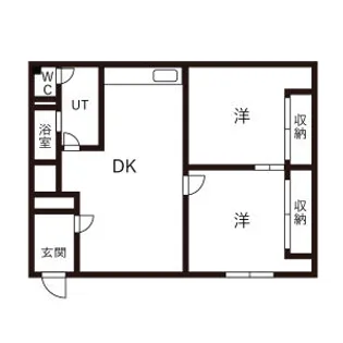 沼田アパートB棟【102号室】の間取り