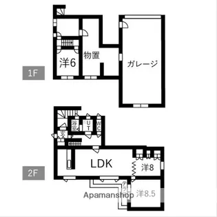 北海道札幌市北区北三十四条西7丁目【一戸建】の間取り