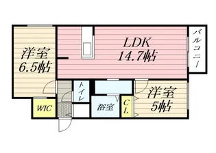 MAISON YOU ME【203号室】の間取り