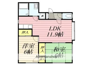 ハイフィールド【3階】の間取り