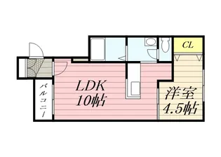 麻生サニーハイツ【0403号室】の間取り