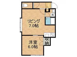 楓ガーデン【201号室号室】の間取り